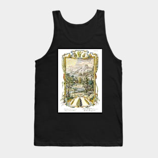 Mountains Ocean Stream - Work of the Third Day - Physica Sacra Tank Top